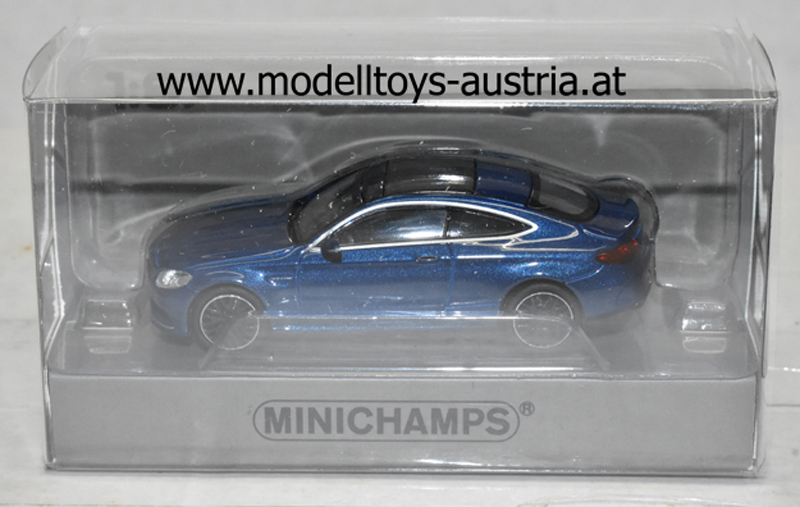 Mercedes Benz C205 C63 Amg Coupe C Klasse 2015 Dunkel Blau Metallik 1 87 Ho Modelltoys Austria