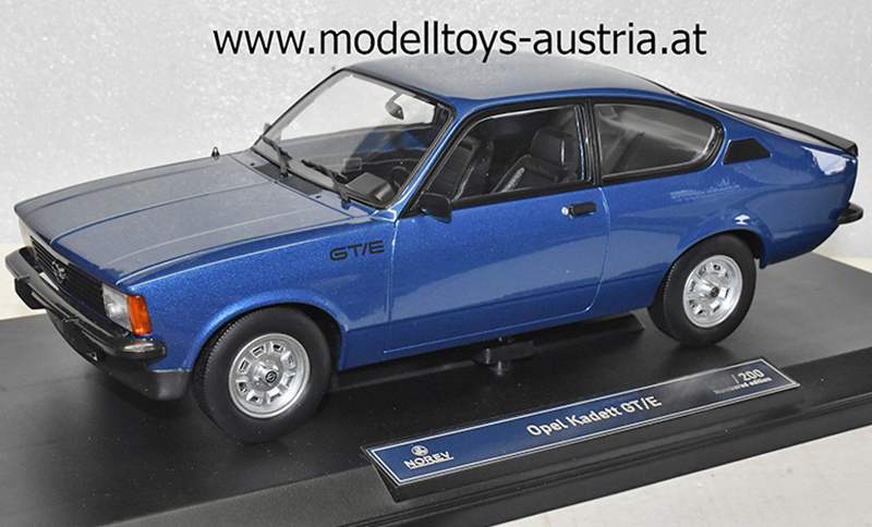 Opel Kadett C Coupe GT/E 1977 blau metallik 1:18 NOREV Sondermodell,  Modelltoys-Austria