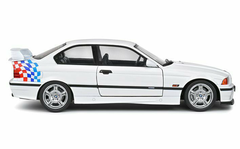Solido BMW M3 Lightweight, E36 Coupé, 1995, Modellauto, Maßstab 1:18, weiß:  : Spielzeug