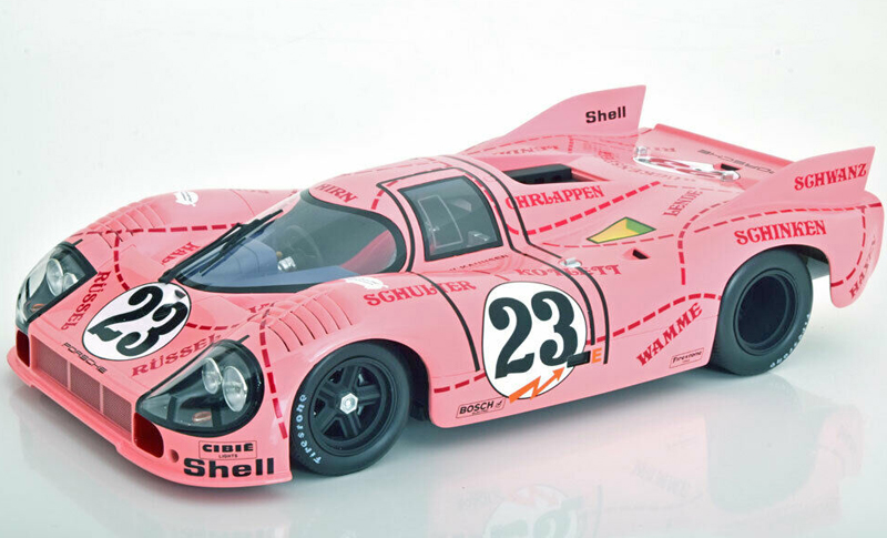 Porsche 917/20 1971 Le Mans Willi KAUHSEN / Reinhold JOEST Schweinchen Pink  Pig 1:12, Modelltoys-Austria