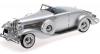 Düsenberg SJN Supercharged Cabriolet 1936 silver metallic 1:18