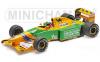 Benetton B192 Ford 1992 Martin BRUNDLE 3. Platz England GP Silverstone 1992 1:18