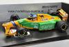 Benetton B192 Ford 1992 Michael SCHUMACHER 3. Platz Deutschland GP 1992 1:18