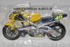 Honda NSR 500 2001 Le Mans Valentino ROSSI Nastro Azzurro 1:12