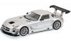 Mercedes Benz SLS AMG GT3 2011 Strassen Version silber 1:18