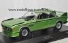 BMW E9 3.0 CSL Coupe mit Spoiler Set 1973 - 1975 grün metallik 1:18