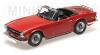 Triumph TR6 Cabriolet 1969 RHD red 1:18