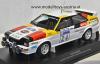 Audi Quattro Coupe 1982 Lombard RAC Rally Harald DEMUTH / John DANIELS 1:18