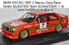 BMW E30 M3 1987 2nd Macau Guia Race Dieter QUESTER Team SCHNITZER 1:18