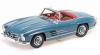 Mercedes Benz W198 Cabriolet 300 SL Roadster 1957 blue 1:18