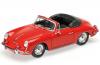 Porsche 356 B Cabriolet 1960 red 1:43