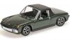 Porsche 914/6 Targa 1970 green metallic 1:43 VW Porsche 914