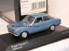 Ford Escort I 1300L 1971 Hundeknochen blau 1:43