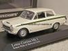 Lotus Cortina MK I 1963 weiss mit grünem Streifen 1:43