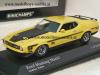 Ford Mustang Fastback Mach I 1971 yellow 1:43