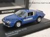 Renault Alpine A310 A 310 V6 1976 GENDARMERIE Polizei 1:43