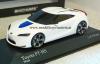 Toyota FT-HS 2008 Hybrid Concept Car white metallic 1:43