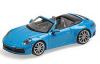 Porsche 911 992 Cabriolet Carrera 4S 2019 blue 1:43