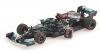 Mercedes AMG Petronas F1 W12 PERFORMANCE 2021 Lewis HAMILTON 100th Pole Position Spain GP 1:43 Minichamps