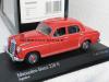 Mercedes Benz W180 Limousine Ponton 220 S 1956 red 1:43