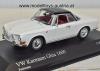 VW Karmann Ghia 1600 Typ 34 1966 weiss / schwarz 1:43