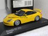 Porsche 911 996 Coupe GT3 1999 speed gelb 1:43