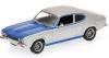 Ford Capri I RS 2600 1972 - 1973 silber / blau 1:43