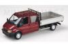 Ford Transit Pritsche Pritschenwagen DOKA Doppelkabine 2000 rot metallik 1:43