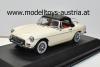 MG B Cabrio Soft Top 1962 - 1969 alt weiss 1:43