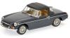 MG B Cabriolet Soft Top 1968 blue 1:43