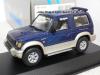 Mitsubishi Pajero SWB 1994 blau metallik 1:43