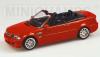 BMW E46 Cabriolet M3 2001 red 1:43