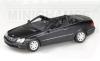 Mercedes Benz A209 Cabriolet CLK Class 2003 matt schwarz FULDA Edition 1:43 BLACK WIDE STRONG