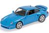 Porsche 911 993 Coupe Turbo S 3.6 1998 JUBILÄUMSMODELL riviera blau 1:43