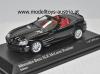 Mercedes Benz SLR McLaren Cabriolet Roadster 2007 black 1:64