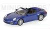 Porsche 911 997 Cabrio Carrera 4S 2008 blau metallik 1:64