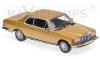 Mercedes Benz C123 Cpupe 230 CE 1976 gold metallic 1:43