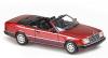 Mercedes Benz W124 Cabriolet 300 CE E-Class 1991 red metallic 1:43