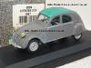 Citroen 2CV 2 CV 1957 grau geschlossenes Dach 1:43