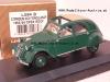 Citroen 2CV 2 CV 1953-54 ENGLAND halb offenes Dach grün 1:43