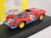 Ferrari Dino 206 Spyder MONZA 1966 red / blue #38 1:43