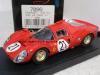 Ferrari 330 P4 1967 Le Mans Scarfiotti / Parkes 1:43