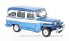 Willys Jeep Station Wagon 1960 blau /weiss 1:43