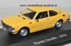 Toyota Corolla Coupe E20 1974 yellow 1:43