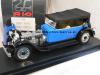 Bugatti Royale Torpedo Cabrio geschlossen blau 1:43