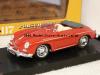 Porsche 356 Cabrio Roadster 1950 rot 1:43