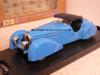 Bugatti 57 S Roadster geschlossen 1936 blau 1:43