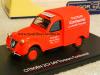 Citroen 2CV 2 CV AU 1952 Tracteurs Continental rot 1:43