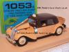 Citroen Traction Avant TAXI Parisien 1939 1:43