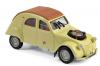 Citroen 2CV 2 CV SAHARA 4x4 1961 light yellow 1:43